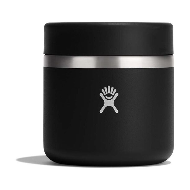 Hydro Flask termos pentru pranz 20 Oz Insulated Food Jar Black culoarea negru