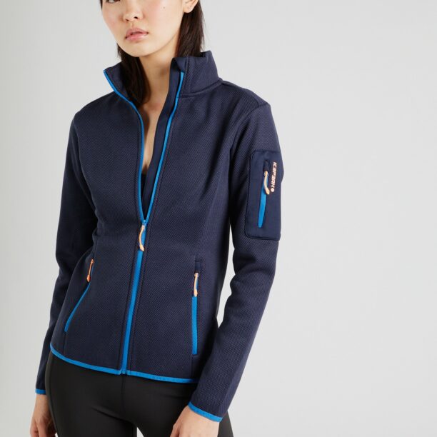 ICEPEAK Jachetă  fleece funcțională 'BOWERSVILLE'  bleumarin / portocaliu caisă