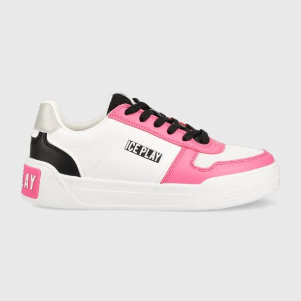 Ice Play sneakers culoarea alb