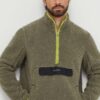 Icebreaker hanorac RealFleece Merino High Pile culoarea verde