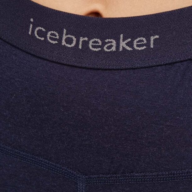 Icebreaker jambiere funcționale 200 Oasis culoarea albastru marin preţ