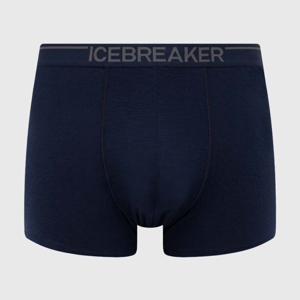 Icebreaker lenjerie functionala Anatomica culoarea albastru marin