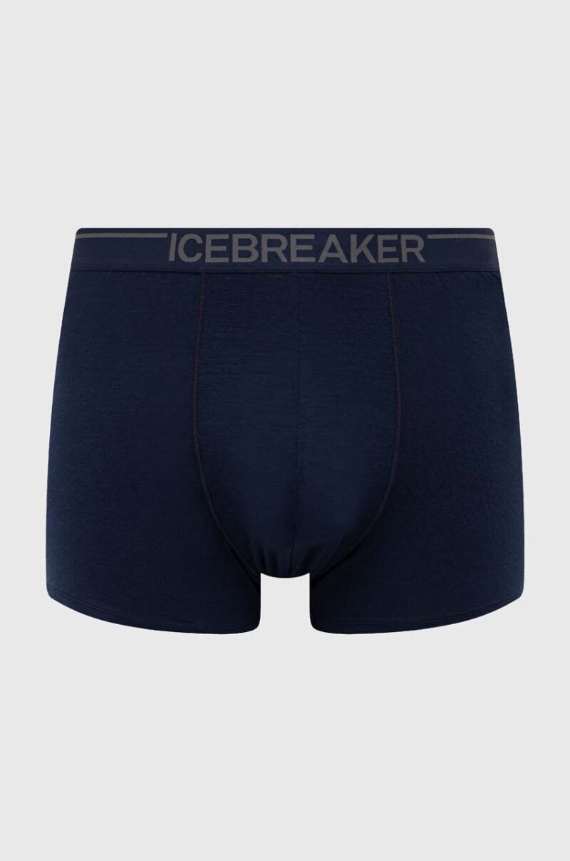 Icebreaker lenjerie functionala Anatomica culoarea albastru marin