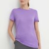 Icebreaker tricou sport Merino 150 Tech Lite III culoarea violet