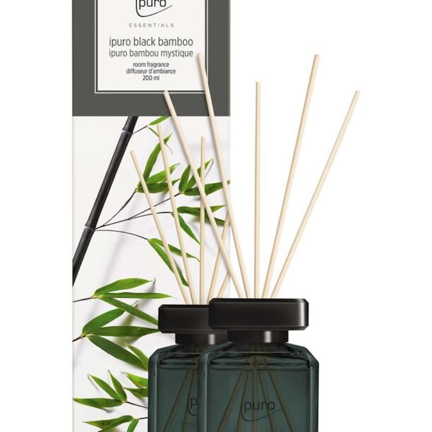 Ipuro difuzor de arome Black Bamboo 200 ml preţ