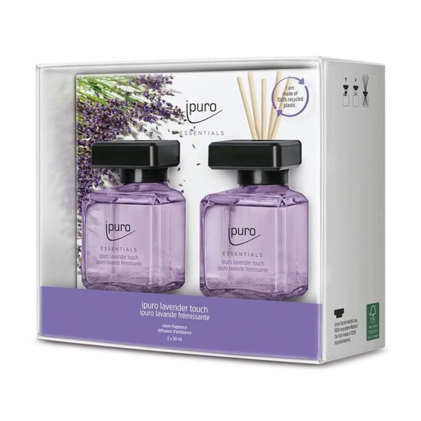 Ipuro kit difuzor de aromă Lavender Touch 2 x 50 ml preţ