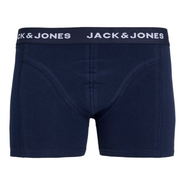 JACK & JONES Boxeri 'JACBLACK FRIDAY'  bleumarin / gri închis / roșu carmin / alb preţ