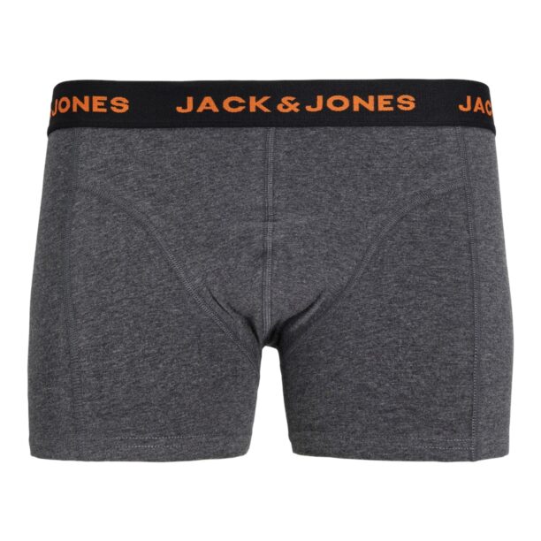 JACK & JONES Boxeri 'JACBLACK FRIDAY'  bleumarin / gri închis / roșu carmin / alb