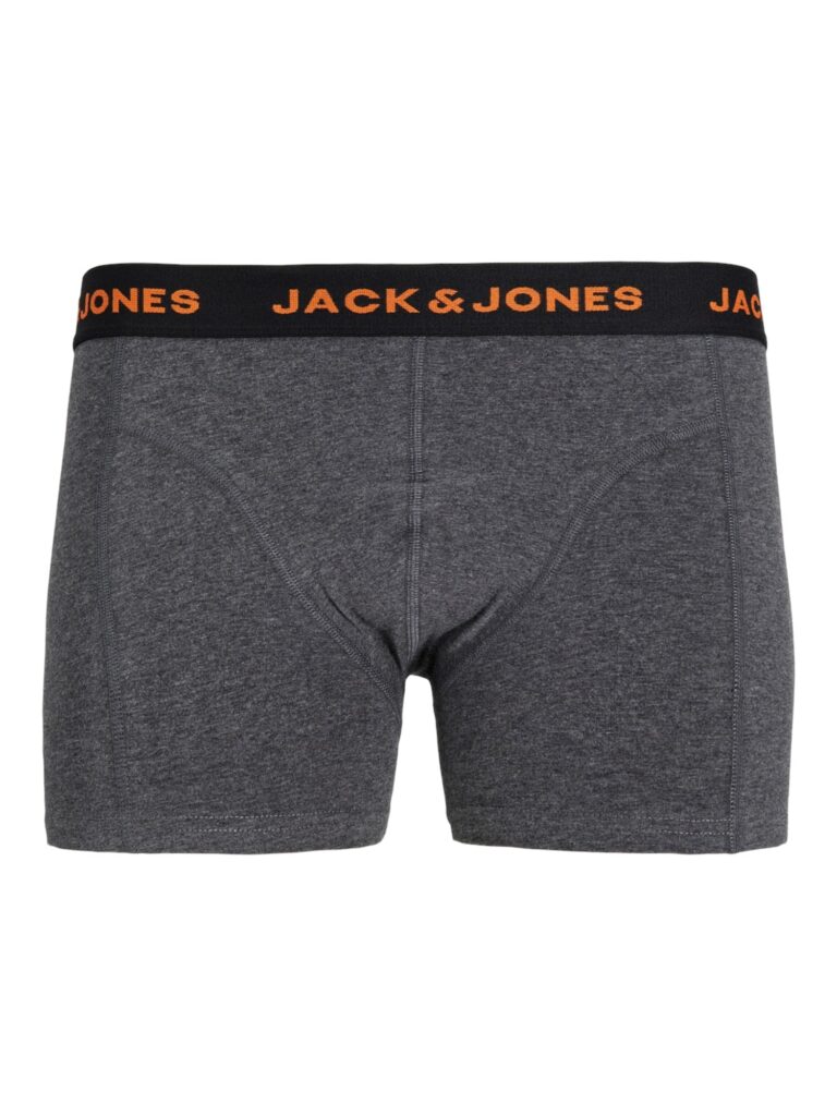 JACK & JONES Boxeri 'JACBLACK FRIDAY'  bleumarin / gri închis / roșu carmin / alb