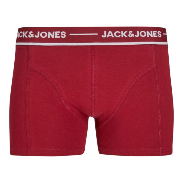 JACK & JONES Boxeri 'JACClaus'  verde închis / roșu / negru preţ