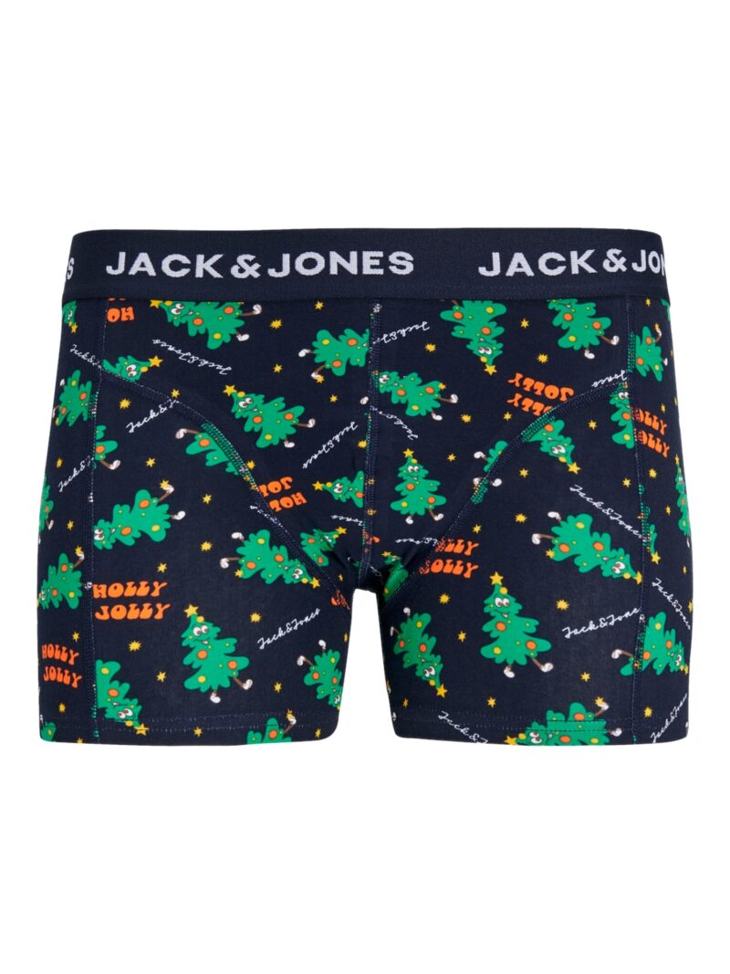 JACK & JONES Boxeri 'JACHOLLY JOLLY'  bleumarin / gri grafit / verde limetă / negru preţ