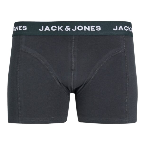 JACK & JONES Boxeri 'JACHOLLY JOLLY'  bleumarin / gri grafit / verde limetă / negru