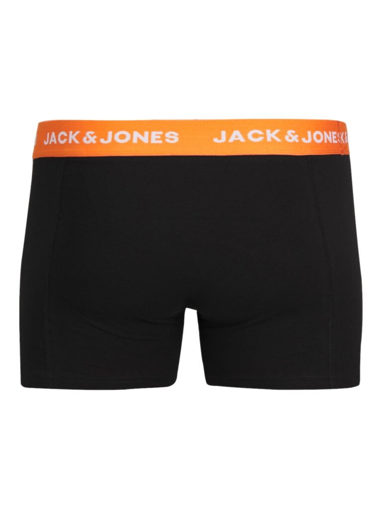 JACK & JONES Boxeri 'JACJONAS'  cyan / portocaliu închis / negru