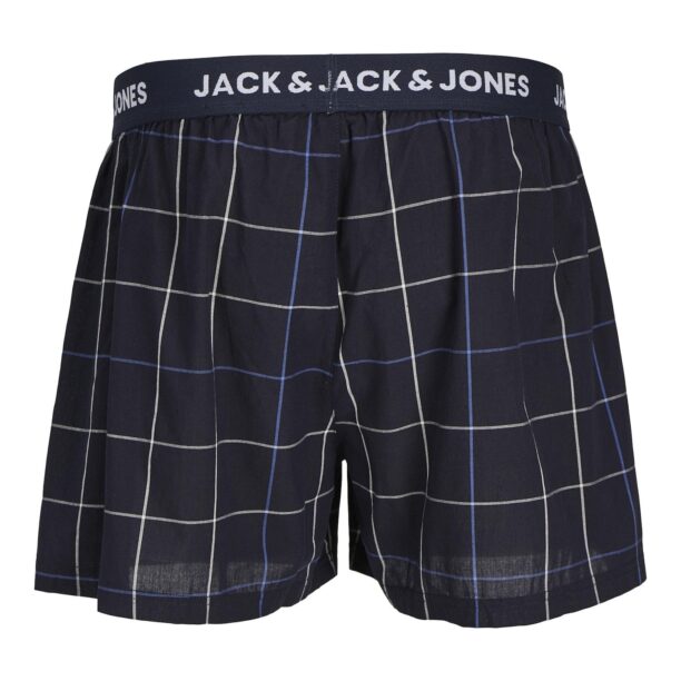 JACK & JONES Boxeri 'JACJackson'  bleumarin / albastru deschis / negru / alb