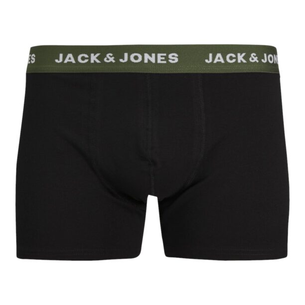 JACK & JONES Boxeri 'JACOliver'  oliv / portocaliu / negru / alb