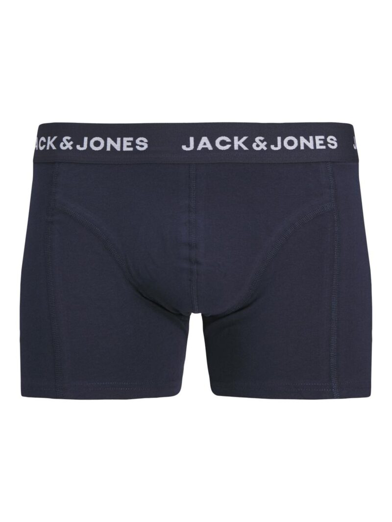 JACK & JONES Boxeri 'JACSKULLROCK'  albastru marin / galben închis / alb