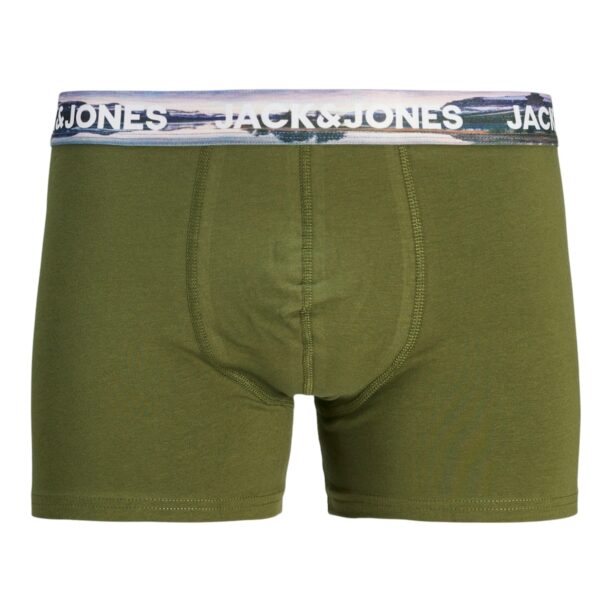 JACK & JONES Boxeri 'JACWAYNE'  albastru / opal / roșu carmin / negru preţ