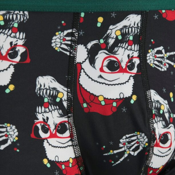 Cumpăra JACK & JONES Boxeri 'JACXMAS SKULLS'  verde pin / roșu / negru / alb