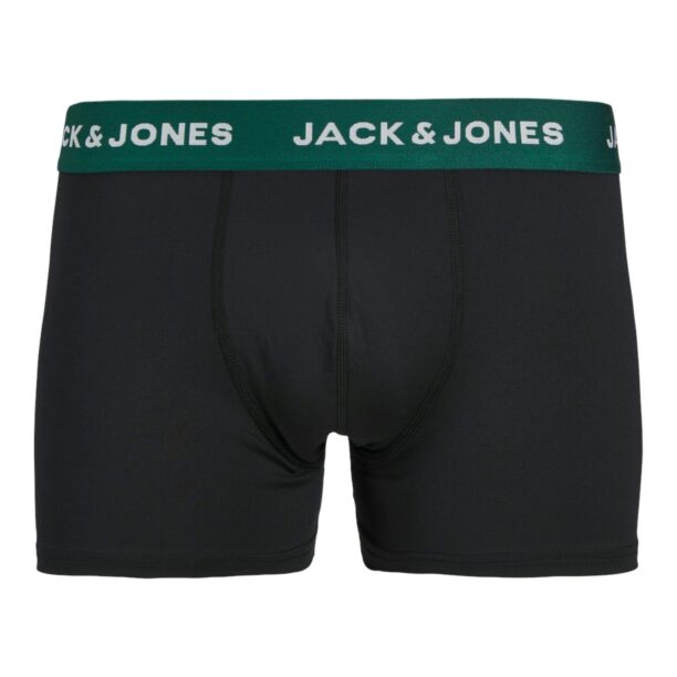 Original JACK & JONES Boxeri 'JACXMAS SKULLS'  verde pin / roșu / negru / alb