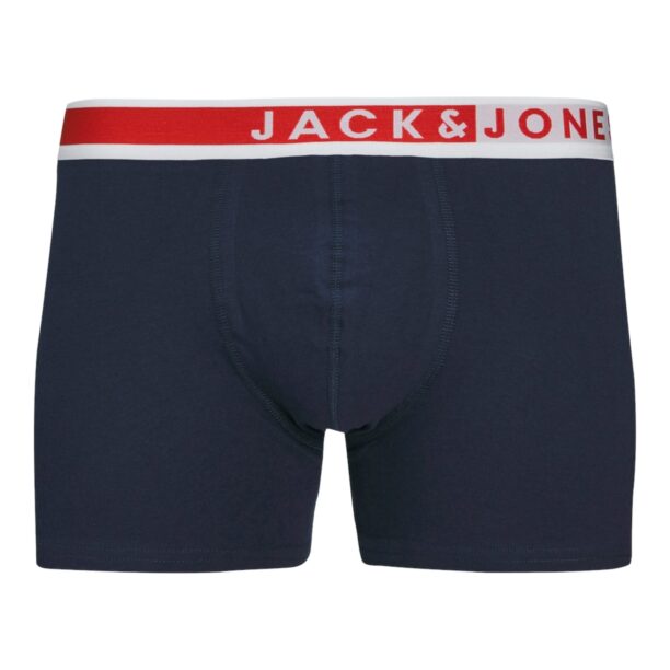 Original JACK & JONES Boxeri 'Jackarim'  albastru noapte / verde închis / negru / alb