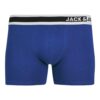 JACK & JONES Boxeri 'Jimmy'  albastru / gri închis / oliv / roșu bordeaux / sângeriu / negru