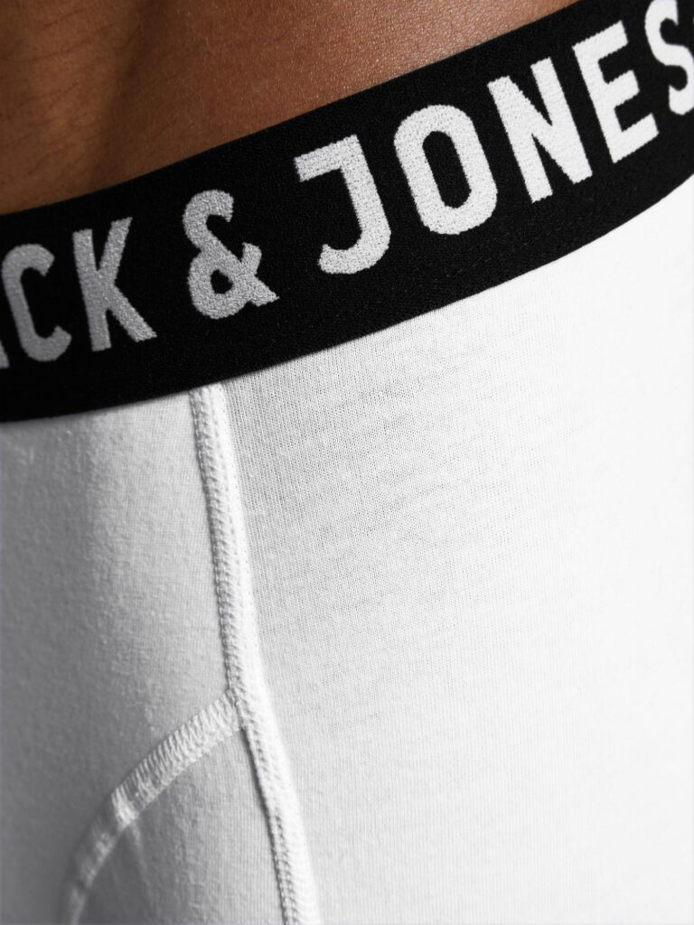 Preţ JACK & JONES Boxeri 'Sense'  negru / alb