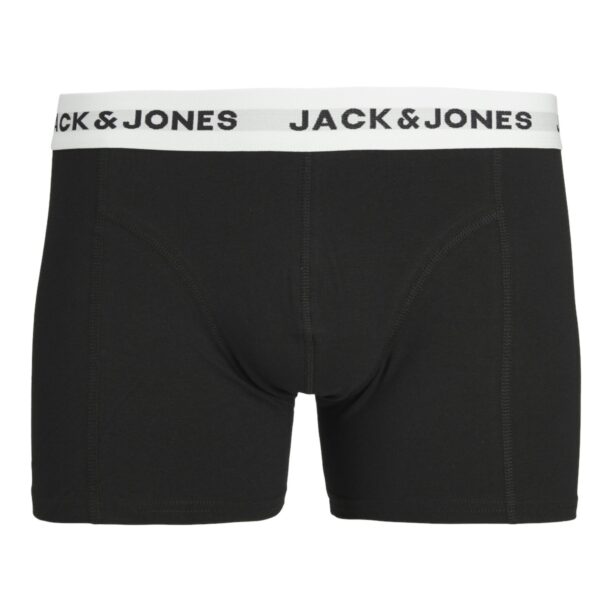 Original JACK & JONES Boxeri  grej / negru / alb