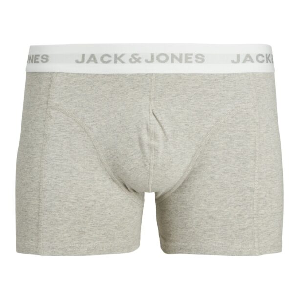 JACK & JONES Boxeri  grej / negru / alb