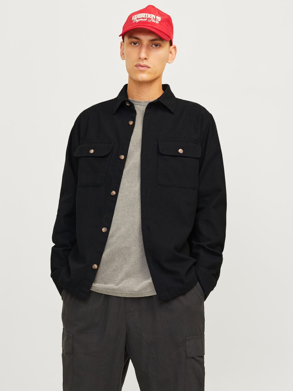 JACK & JONES Cămașă 'JJDARREN'  negru