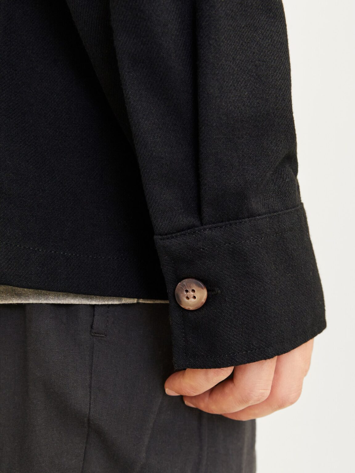 Original JACK & JONES Cămașă 'JJDARREN'  negru