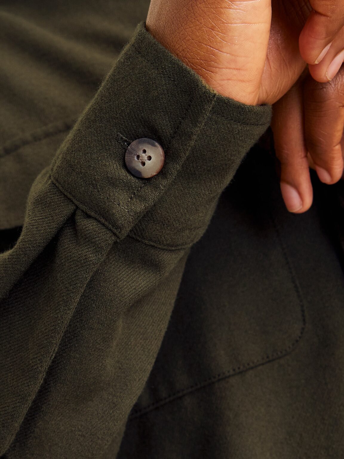 JACK & JONES Cămașă 'JJDARREN'  verde pin