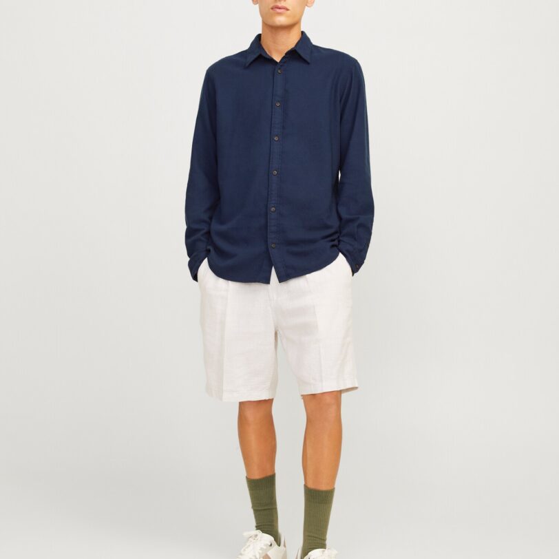 Cumpăra JACK & JONES Cămașă 'JJJOSHUA'  bleumarin