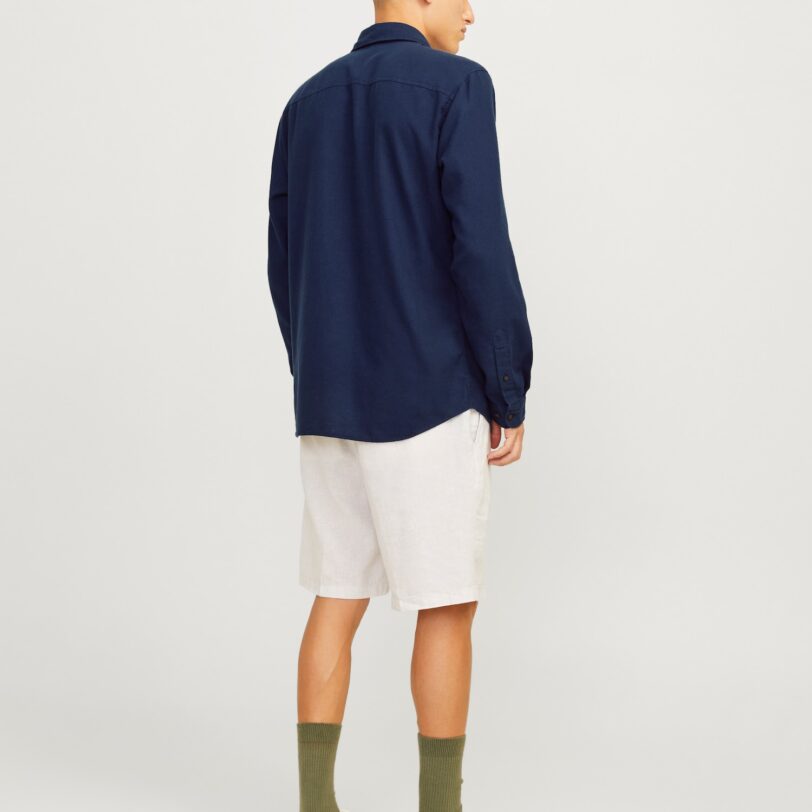 Preţ JACK & JONES Cămașă 'JJJOSHUA'  bleumarin