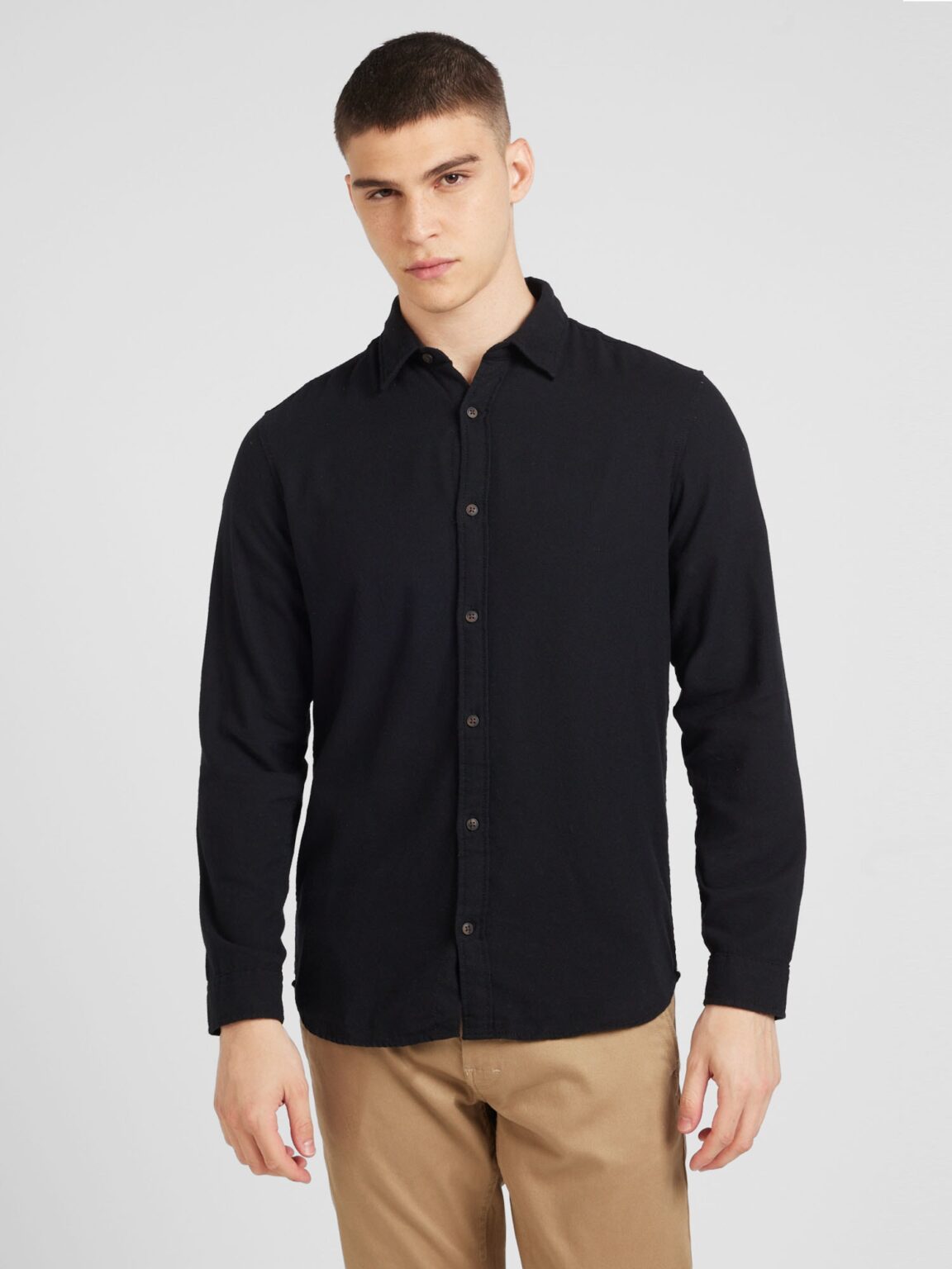 JACK & JONES Cămașă 'JJJOSHUA'  negru