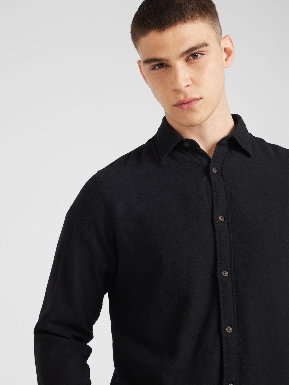 Preţ JACK & JONES Cămașă 'JJJOSHUA'  negru
