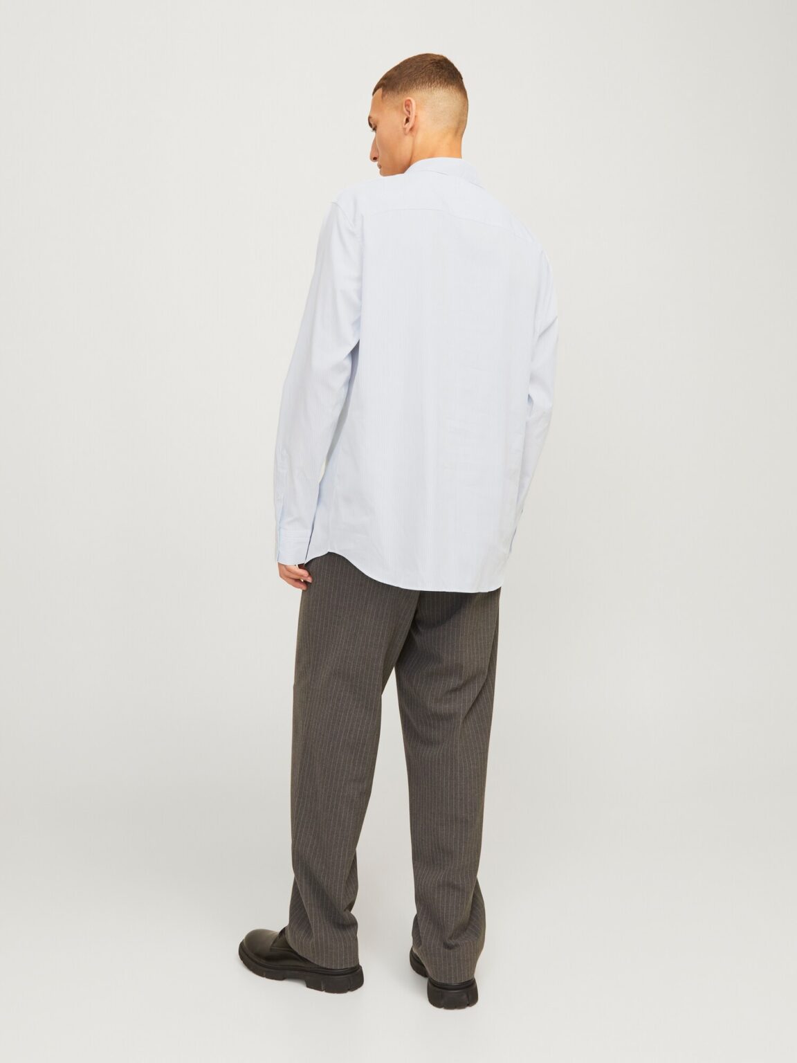 Preţ JACK & JONES Cămașă 'JPRBlabushwick Stanley'  albastru deschis / alb