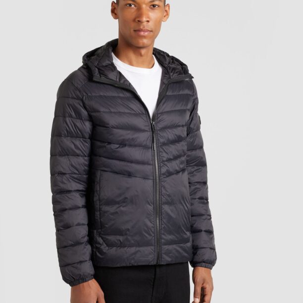 JACK & JONES Geacă de primăvară-toamnă 'JJESprint'  negru