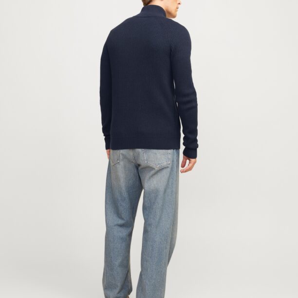 Original JACK & JONES Geacă tricotată 'JJPANNEL'  bleumarin