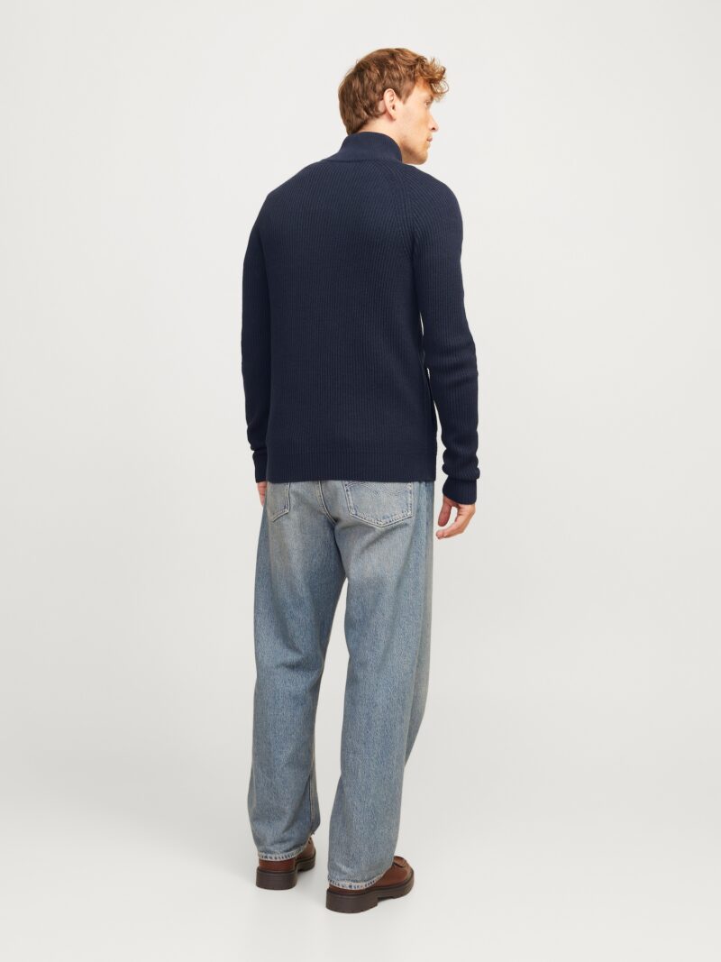 Original JACK & JONES Geacă tricotată 'JJPANNEL'  bleumarin