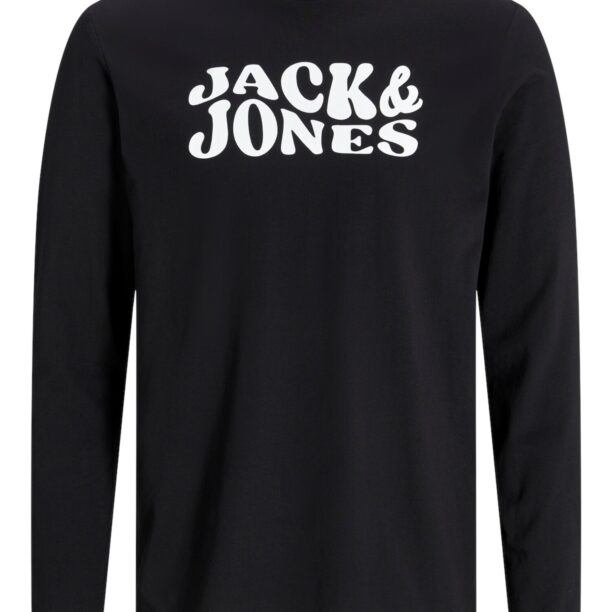 JACK & JONES Haine de casă 'JACELTON'  negru / alb preţ