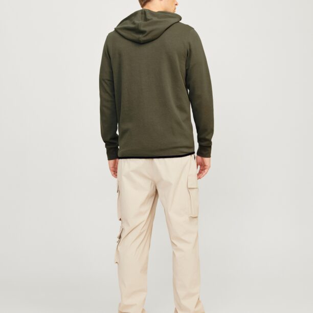 JACK & JONES Hanorac 'JCOAir'  gri / oliv / alb murdar preţ