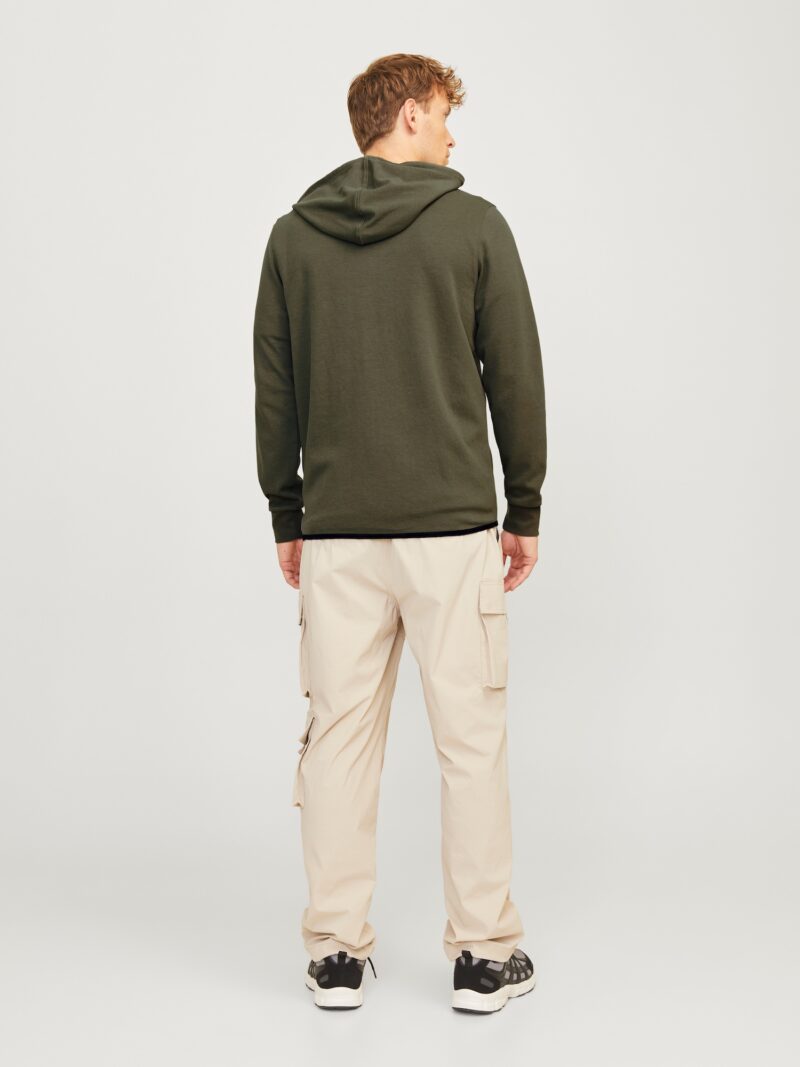 JACK & JONES Hanorac 'JCOAir'  gri / oliv / alb murdar preţ