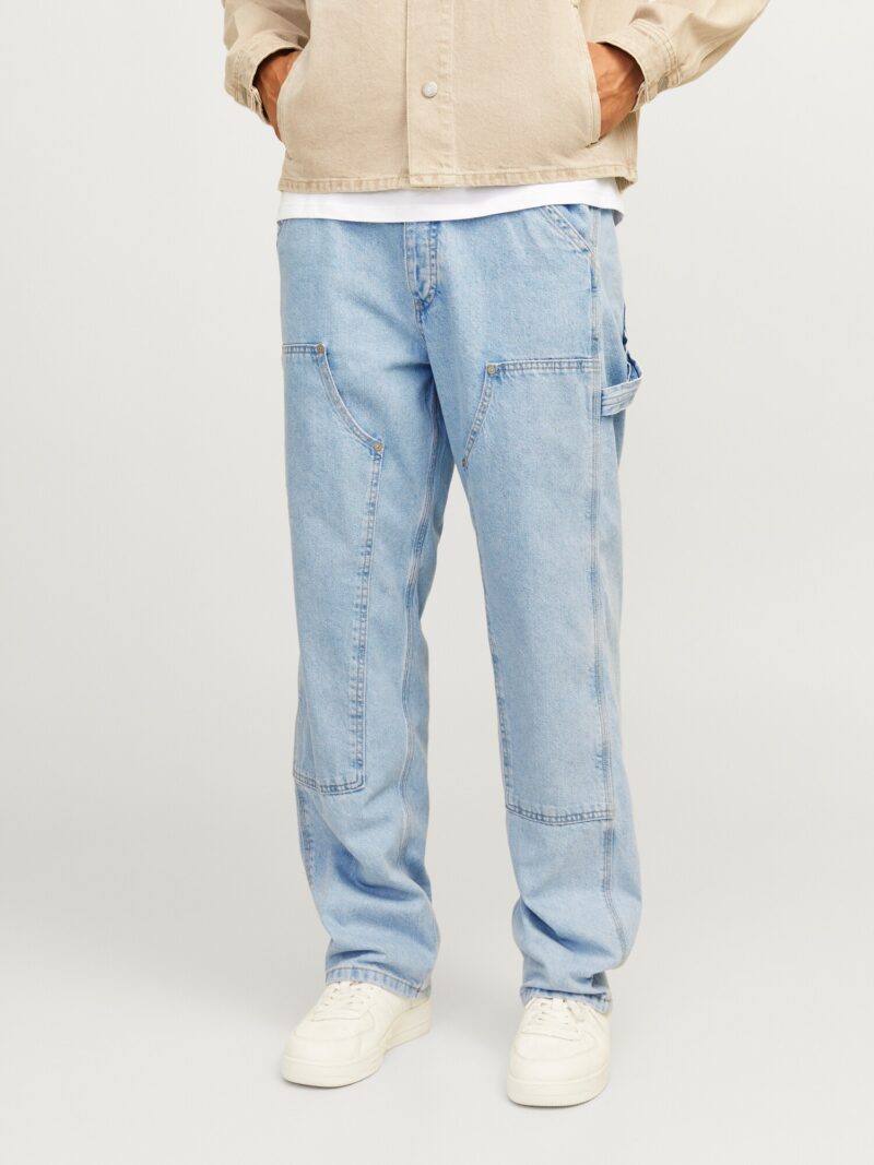 Original JACK & JONES Jeans 'JJIEDDIE JJPAINTER'  albastru deschis