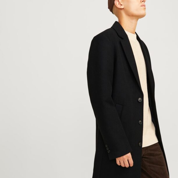 JACK & JONES Palton de primăvară-toamnă 'JJEHARRISON'  negru