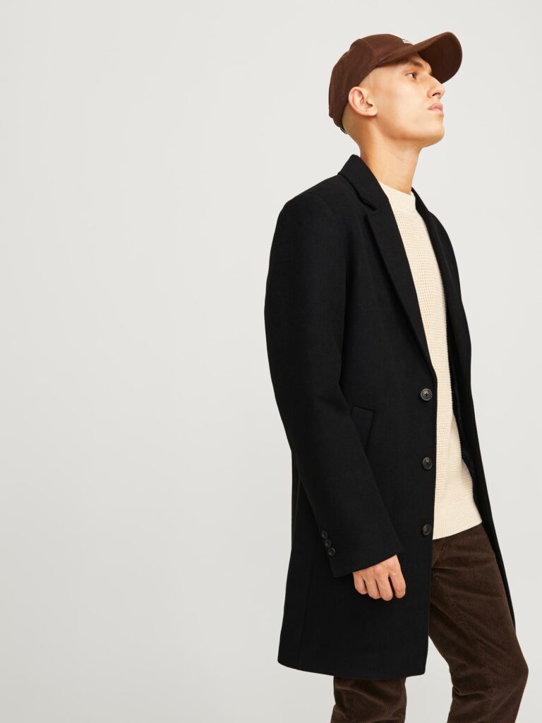 JACK & JONES Palton de primăvară-toamnă 'JJEHARRISON'  negru