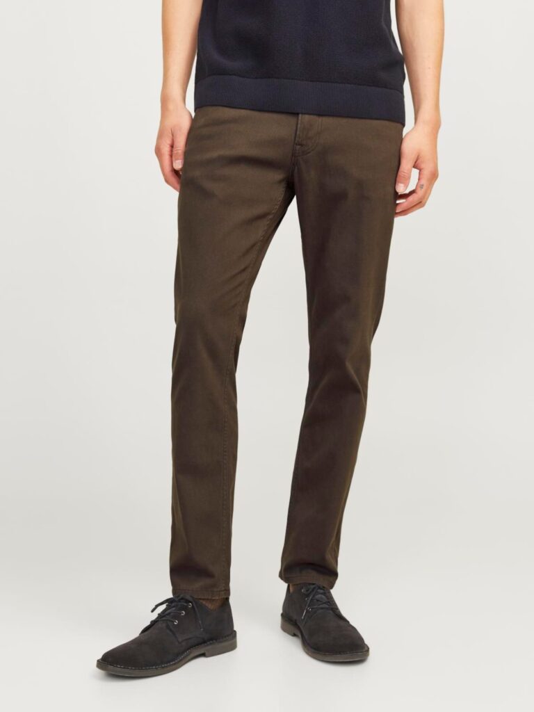 JACK & JONES Pantaloni 'JPSTGLENN JJORIGINAL'  maro închis