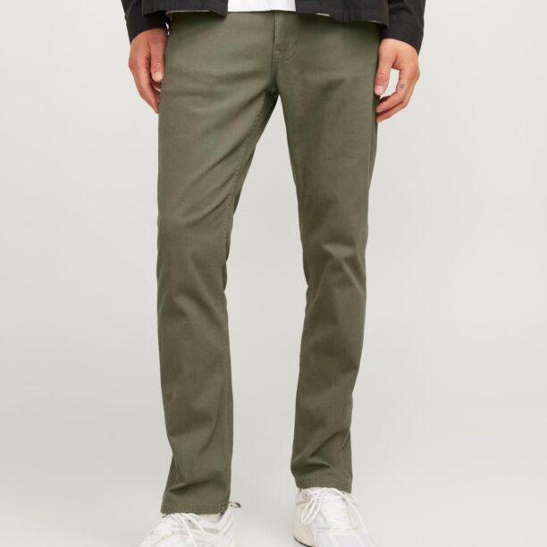 JACK & JONES Pantaloni 'JPSTGLENN JJORIGINAL'  oliv preţ