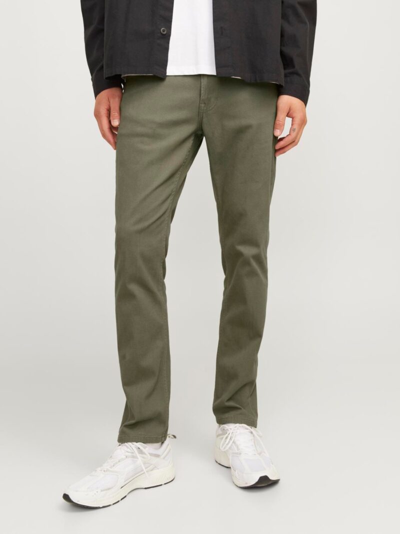 JACK & JONES Pantaloni 'JPSTGLENN JJORIGINAL'  oliv preţ