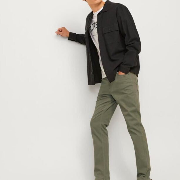 Preţ JACK & JONES Pantaloni 'JPSTGLENN JJORIGINAL'  oliv