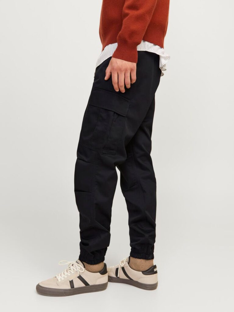 Cumpăra JACK & JONES Pantaloni 'JPSTKANE JJROUPE'  negru